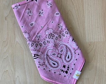 Rosa Fleece gefütterte Bandana // Gesichtswärmer // Skimaske // Schneemaske // Wind-Wetter-Blocker