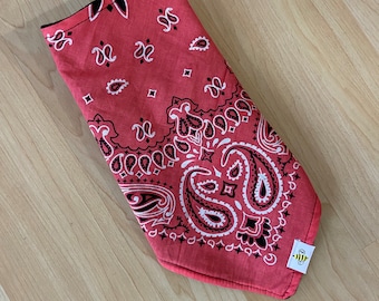 Bandana foderata in pile corallo // Scaldaviso // Maschera da sci // Maschera da neve // Protezione antivento e intemperie