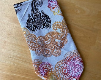 Bandana foderata in pile a forma di elefante // Scaldaviso // Maschera da sci // Maschera da neve // Protezione dal vento e dalle intemperie