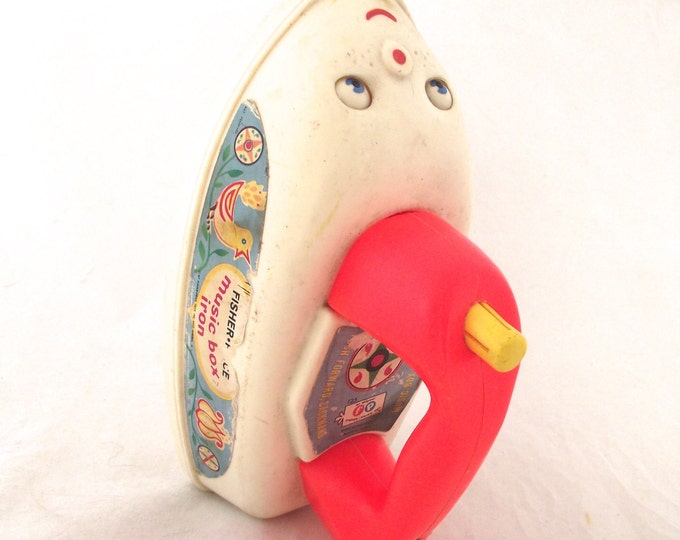 Fisherprice Music Box Iron Vintage Plastic Children's Etsy