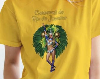 Carnaval do Rio de Janeiro - Rainha de Bateria  - Queen of the Drums - Samba Dancer Girl