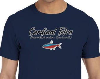 Cardinal Tetra Amazon Aquarium Fish - Classic Unisex Crewneck T-shirt | Gildan® 64000