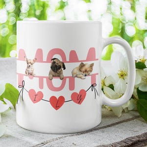 Personalized Ceramic Mug, Custom Name Mom Gift, Cute Style, Coffee Cup, Mother&#39;s Day Present, 11oz