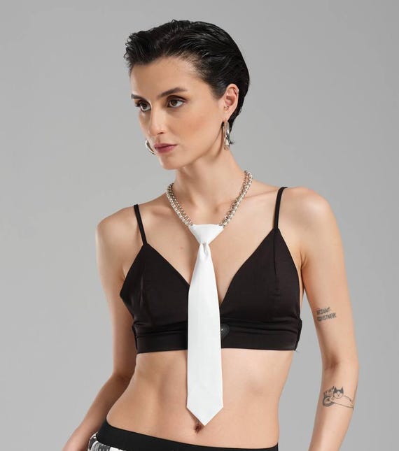 Collana con catena di perle fatta a mano: elegante collana da