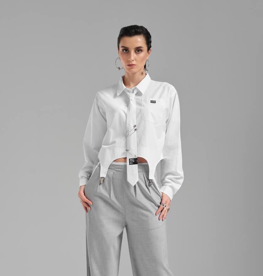 Asymmetric Button Up - Etsy