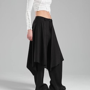 Layered Skirt Pants A90508 - Etsy Layered Skirt Pants A90508 - Etsy