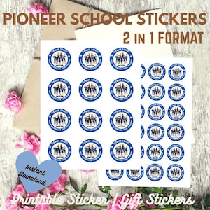 Pioneer School Sticker – JW Gift for Pioneer Students | Jehovah’s Witness Ministry Sticker | Pioneer School Supplies | Encouragement Favor