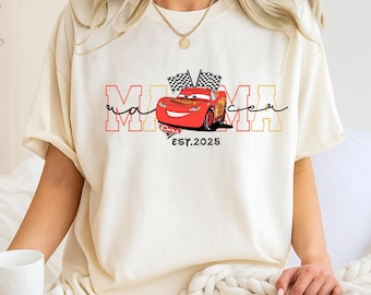 Disney Mcqueen Mama Shirt,Disney Mama Sweatshirt,Pixar Cars Mama Shirt,Mother's Day Sweater,Mom Life Tee