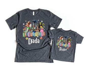 Custom Epic Universe Family Shirts: Matching Universal Tees