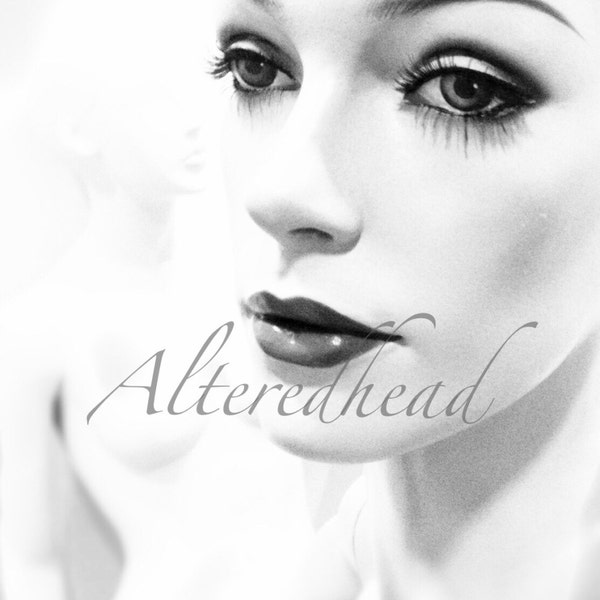 Sierra In The Spotlight Black And White Mannequin Photo Print Modified Art  By AlteredHead On Etsy