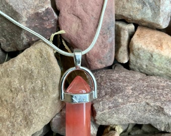 Natures Miracle Meditation Stone 925 Sterling Silver Chain ETSY Crystal Trendy Jewelry By Alteredhead on ETSY  Free Shipping Best of Etsy