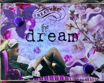 Disambiguation - Conceptual ATC ACEO Original Edition Handcrafted By Alteredhead