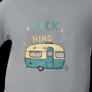 Adventure Awaits DTF Camping Shirt/Customizable Outdoor Tee/Perfect Gift for Campers