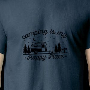 Adventure Awaits DTF Camping Shirt/Customizable Outdoor Tee/Perfect Gift for Campers