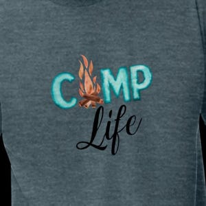 Adventure Awaits DTF Camping Shirt/Customizable Outdoor Tee/Perfect Gift for Campers