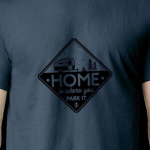 Adventure Awaits DTF Camping Shirt/Customizable Outdoor Tee/Perfect Gift for Campers
