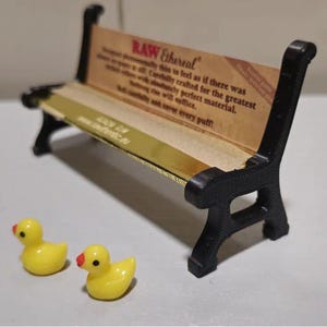 Banc pour papier à rouler - Porte-papier à rouler cigarette/tabac (très grand)