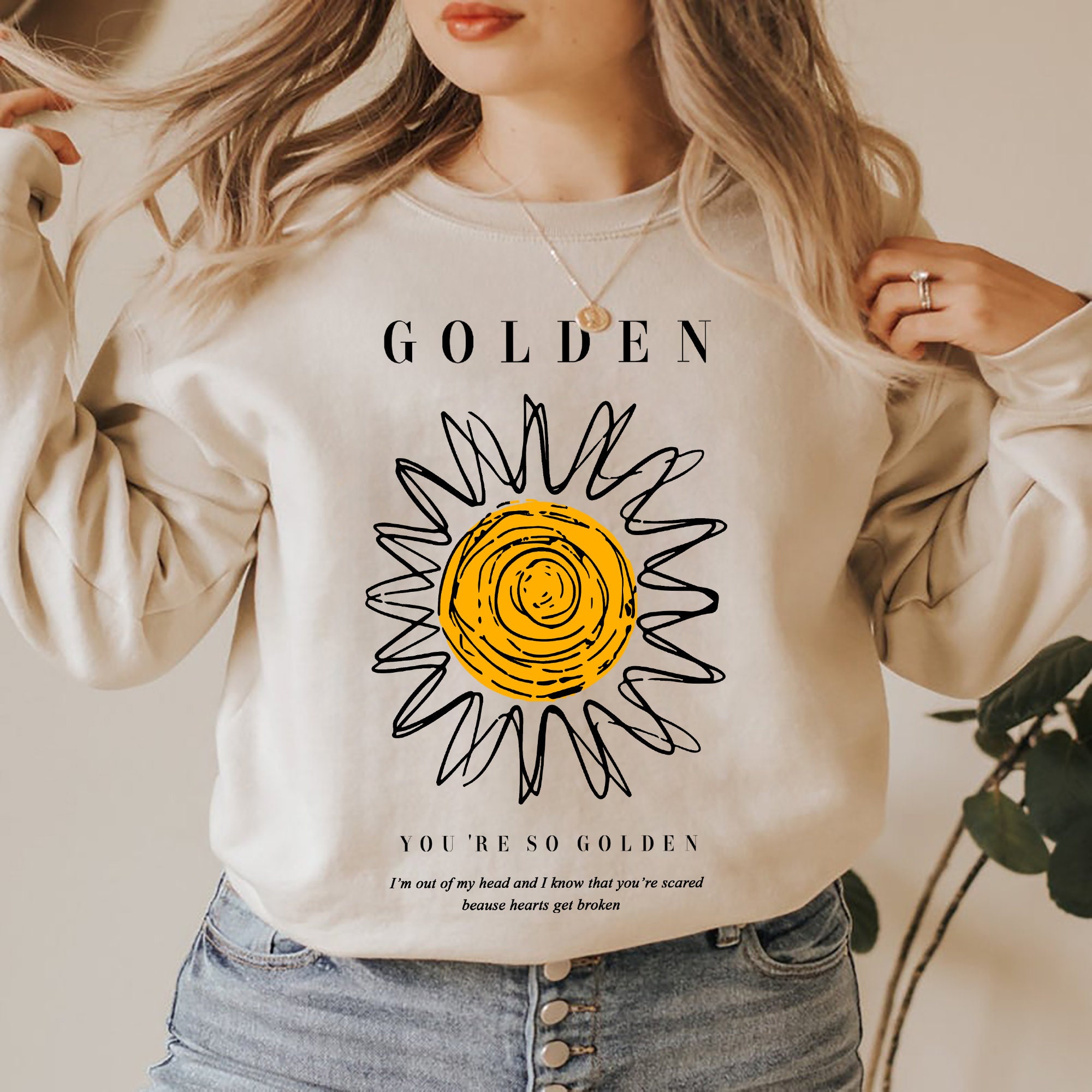 harry styles crewneck etsy