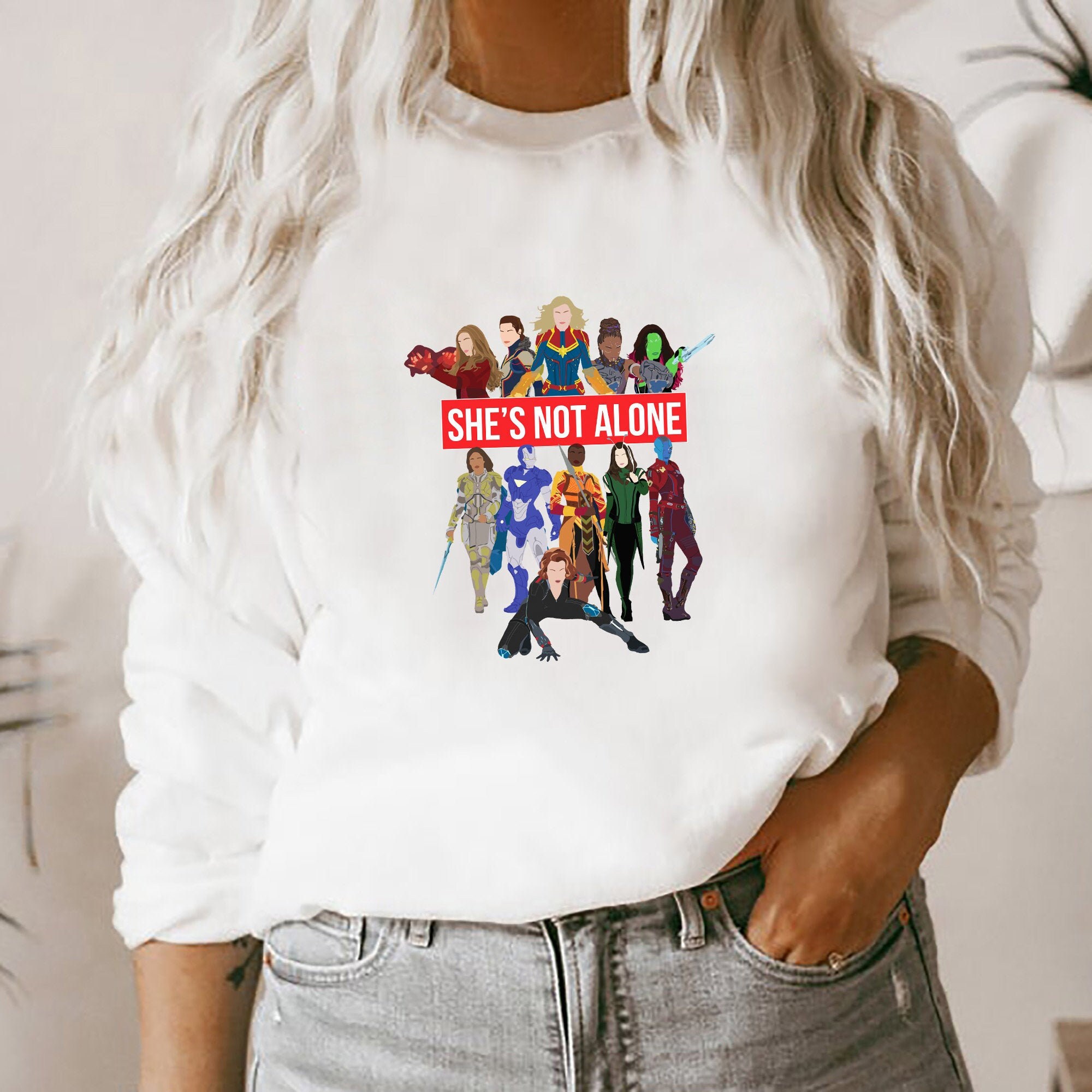 marvel sweatshirt women