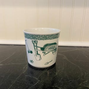 Spode Flower Pot Planter | 4.124" wide x 3.875"