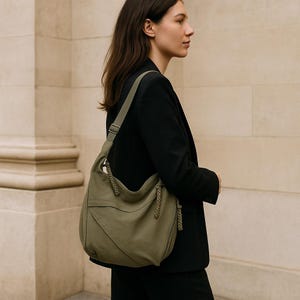 Stilvolle Nylon Schulter Geldbörse für Frauen Sommer Crossbody Einkaufstasche Leichte Große Kapazität Jeden Tag Strand Handtasche