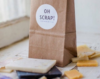 Soap Ends & Scraps - Soap Samples I Mini Soap Slivers and Shavings I Soap Grab Bag