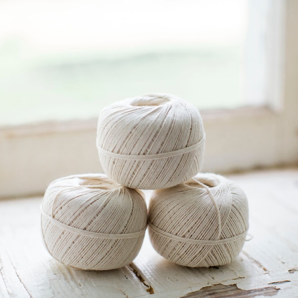 Cordel de algodón crudo de 280 yardas / Decoración rústica para bodas
