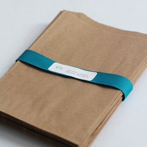 Lot de 50 sacs en papier kraft 6 1/4 x 9 1/4