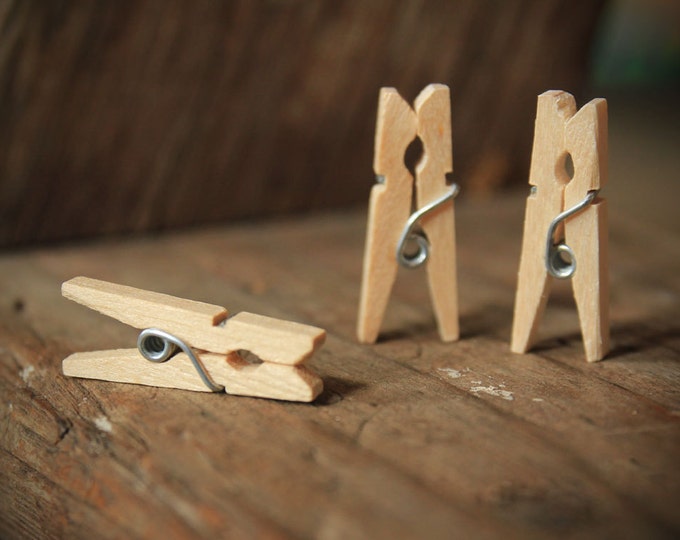 Clothes Pins, Clothespins, Paper Clip, Refrigerator