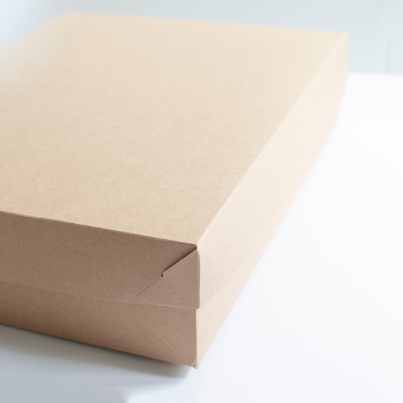 Set of 10 19 x 14 x 4 EXTRA LARGE Kraft Gift Box 1 piece Etsy