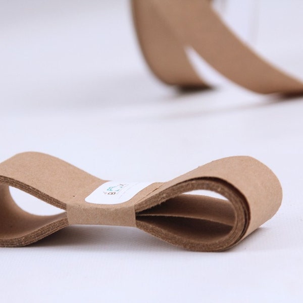 KRAFT 100 Percent Recycled Paper Ribbon 5 Yards