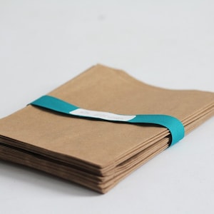 225 sacs en papier kraft de 4 x 6 pouces