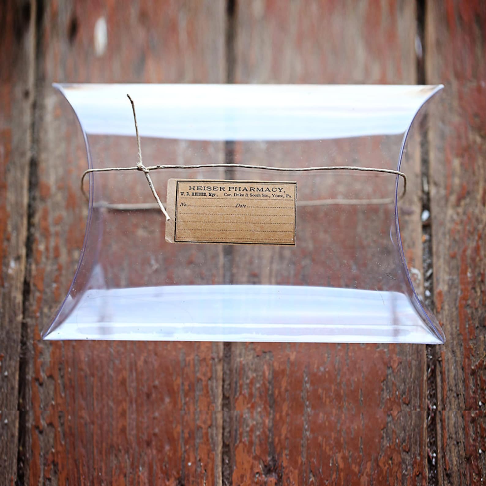 Set of 12 Clear Pillow Boxes 3 1/2 X 3 X 1 Etsy