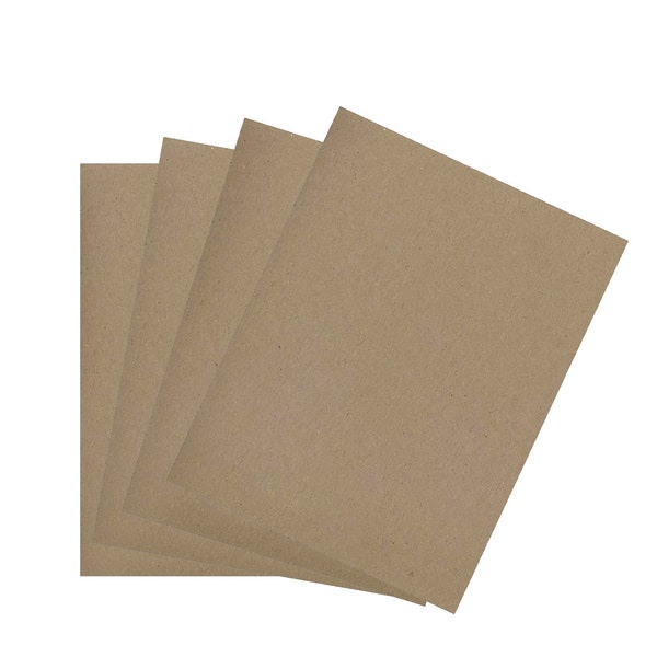 Recycled Kraft Copy Paper - Set of 25 - 8.5 x 11 inches   Eco-friendly printer paper,  recycled printer paper, brown bag paper