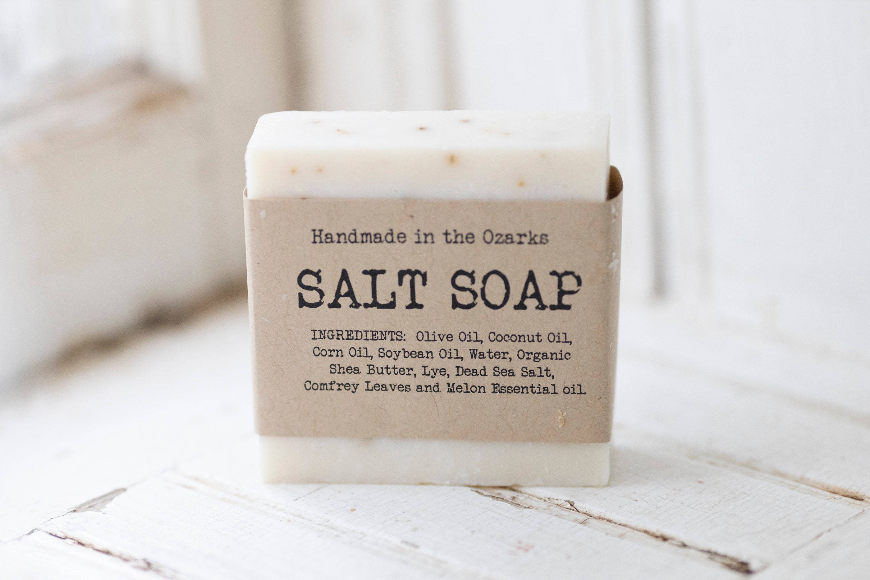 SALT SOAP Bar Made in the OZARKS Salt Life Sea Salt Soap image picture