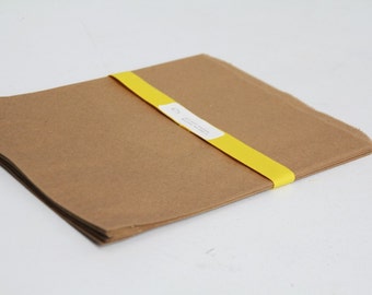 Kraftpapieren zakken: lot van 25, 8,5 x 11 inch