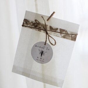 4 3/4 x 6 3/4 Glassine Bags set of 50 Wedding Favor Bags, Treat Bags, Business Card Envelopes image 3