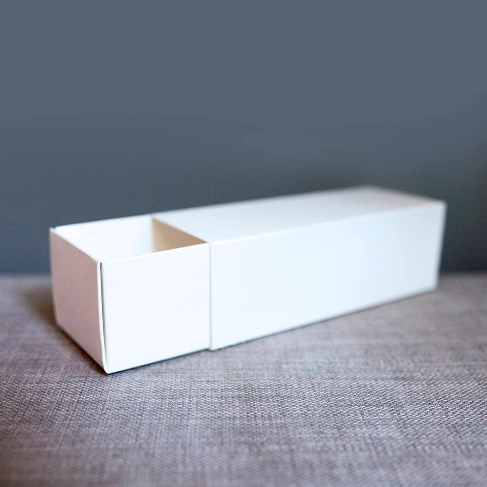 Set of 10 Kraft or White Slider Boxes 6 5/16 X 2 1/4 X 2 Etsy
