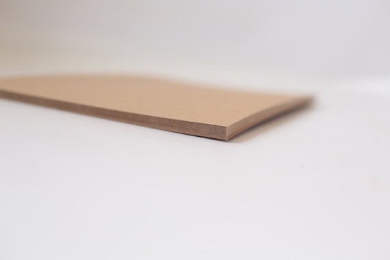 30-pt Medium Weight Kraft Chipboard Sheets 8.5 X 11 25 Pack 