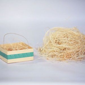 10 lb Box Natural Wood Filler from Industrial Shreds - Christmas and Holiday Packing Materials, Rustic Decor, Handmade Craft Supplies