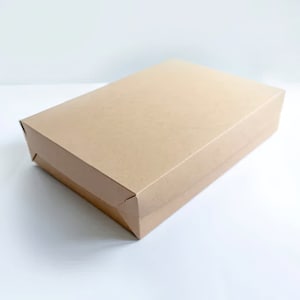 Set of 4- 19 x 14 x 4 EXTRA LARGE Sheet Cake Box - 1 piece foldable kraft gift box