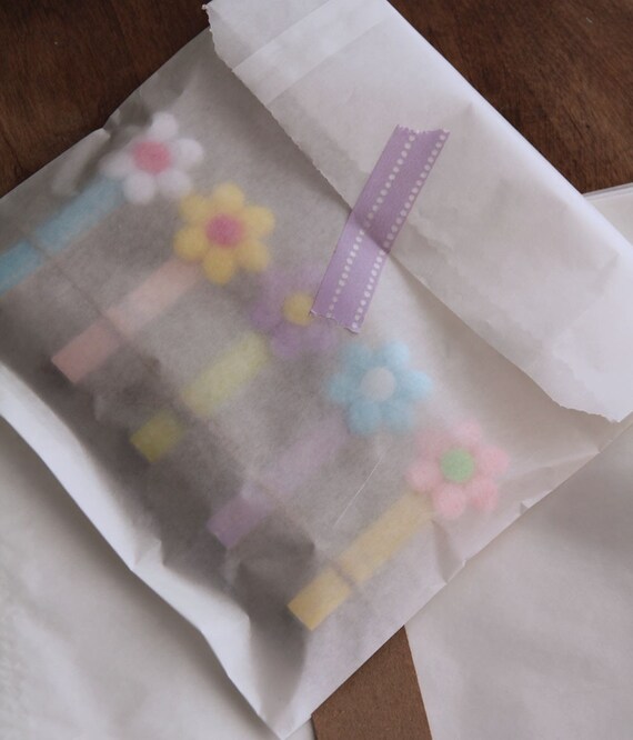 25 Medium Glassine Bags Favor Bags Wedding Favor Bags Treat bags