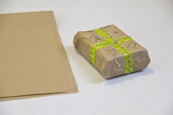 100 Sheets Kraft Tissue Paper 14 X 20 Inches Recyclable Brown Wrapping  Paper New