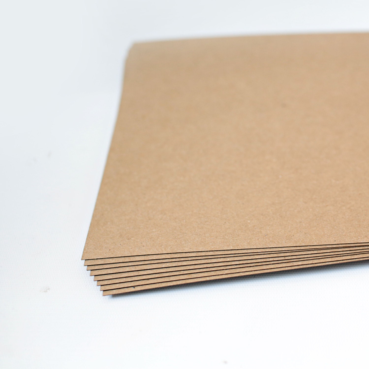 8.5 X 11 Inch kraft Chipboard Set of 25 Scrapbook Etsy