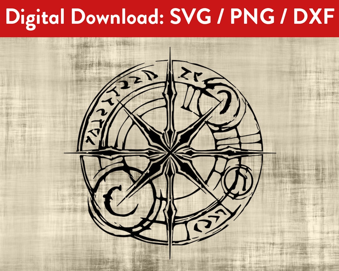 Elder Scrolls Online Templar Class Sigil SVG PNG DXF Skyrim Etsy