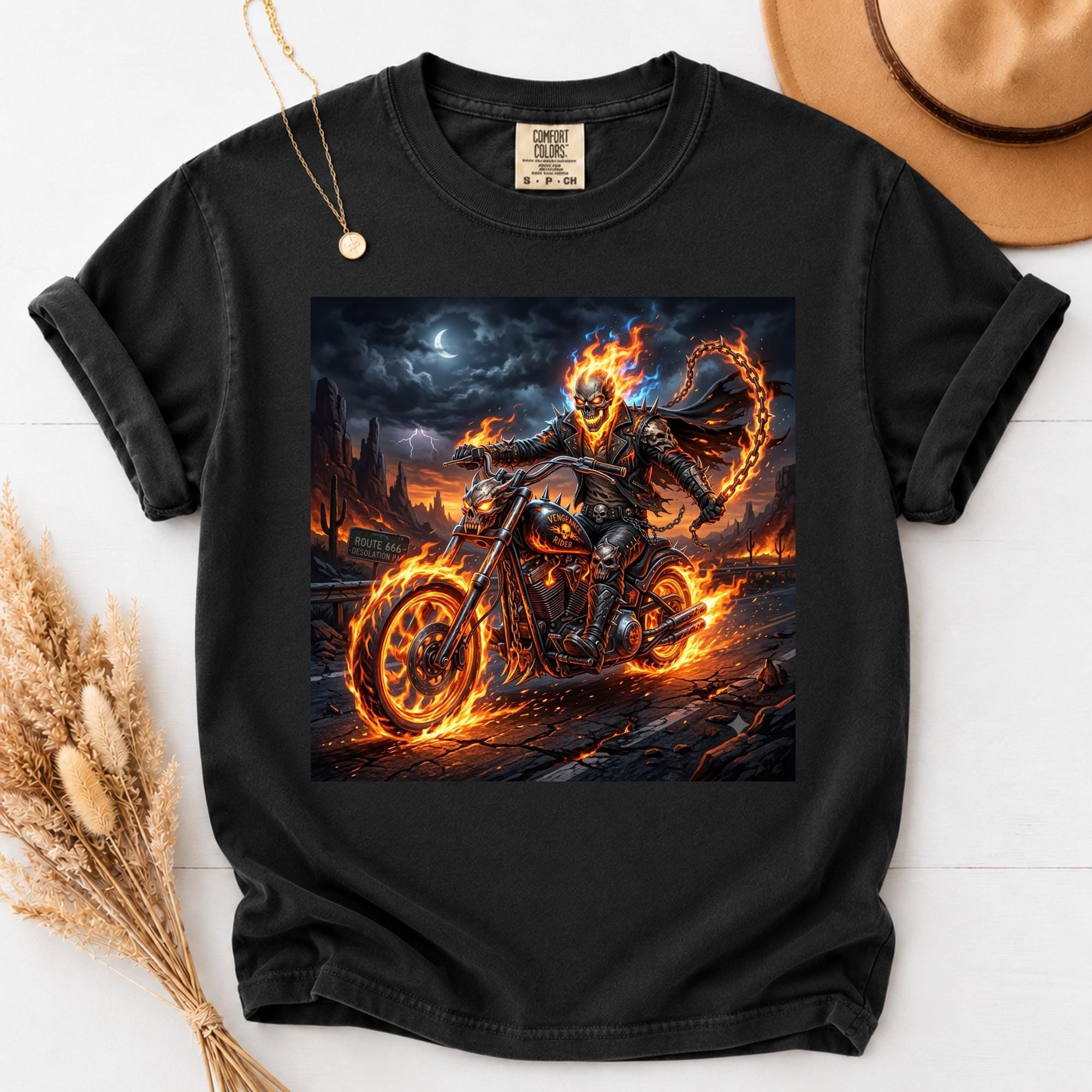 Ghost Rider T Shirt - Etsy