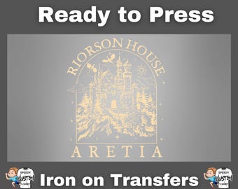 Iron Flame DTF, Xaden Riorson Ready to Press, Violet Sorrengail, Basgiath War College, Iron On Design, Dragon Rider Bookish Shirt, Vintage