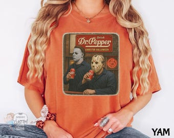 Comfort Colors® Dr Pepper Shirt, Halloween Michael Shirt, Drink Dr Pepper Shirt, Scary Movie Shirt, Funny Halloween Shirt, Halloween Party