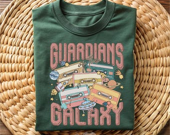Guardians of the Galaxy Shirt, Guardians Galaxy Cassette Shirt, Star Wars Shirt, Retro Tee, Vintage Concert Shirt, Star Wars Songs Shirt,