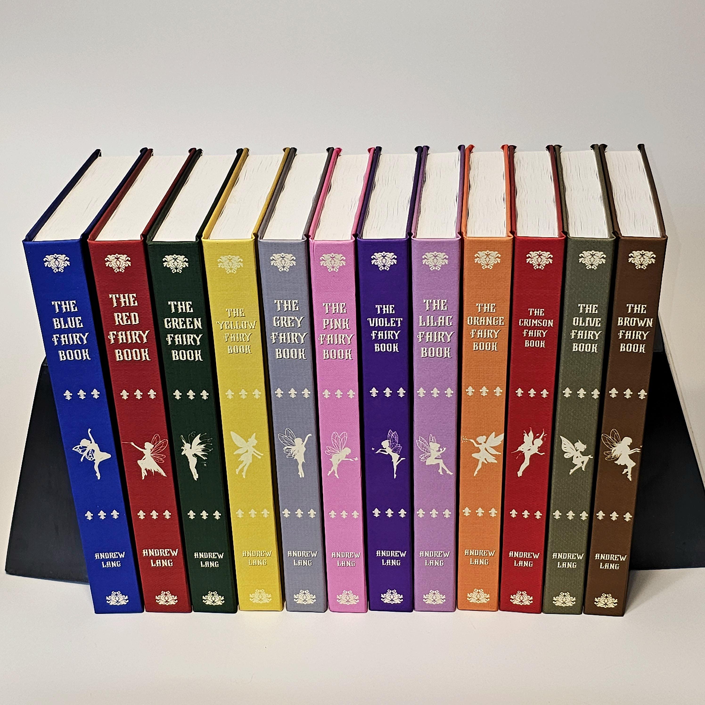 Andrew Lang Colored Fairy Books: Complete Hardcover Set, With